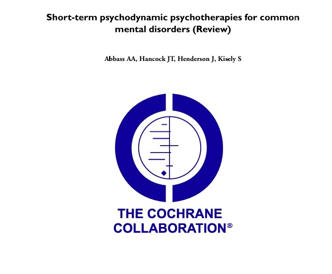 Short-term psychodynamic psychotherapies for common mental disorders (Review)